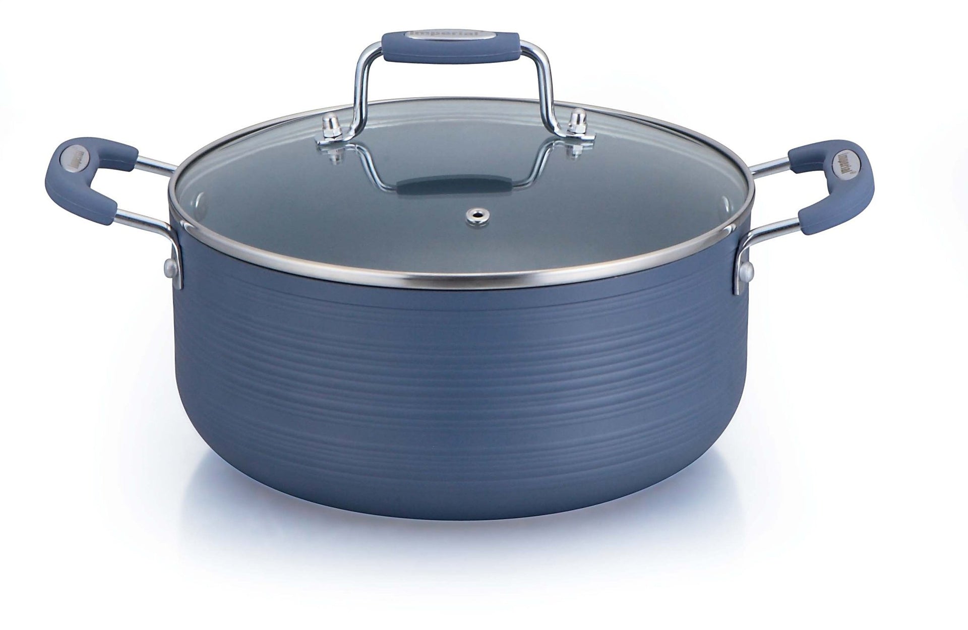 New Blue Diamond Cast Aluminum Low Pot – Imperial Cookware