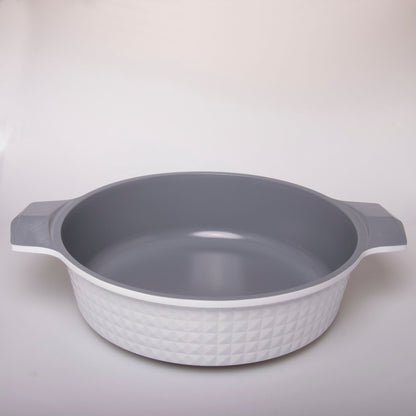 White Diamond Low Pot - Imperial Cookware